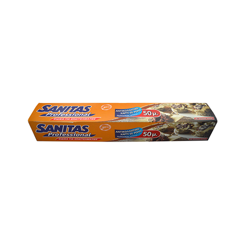 Λαδόχαρτο αντικολλητικό sanitas